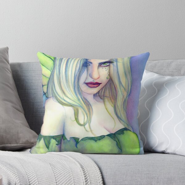 Item preview, The Green Fairy - A Colorful Absinthe Fairy designed and sold by Tiffany Toland-Scott.