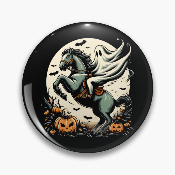 Item preview, Halloween Ghost Riding a Bucking Horse Rodeo Lovers Gift designed and sold by JUSTBEELEGANT.