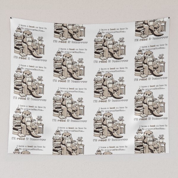 Item preview, I have a book on how to fix procrastination... I’ll read it tomorrow. designed and sold by Mirosi-S.