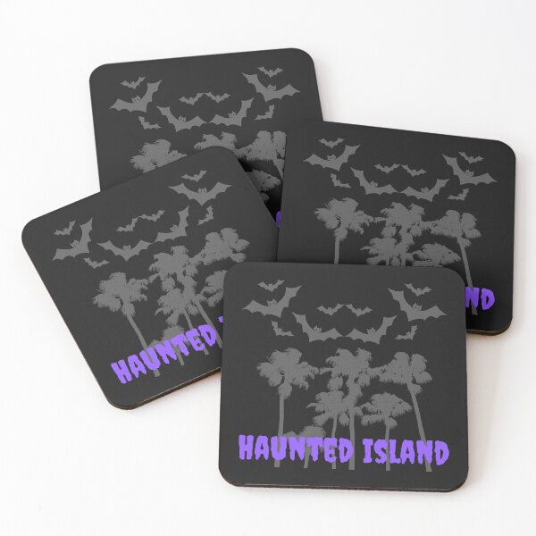 Item preview, Haunted Island Grey with purple designed and sold by POSITIVE4EVA.