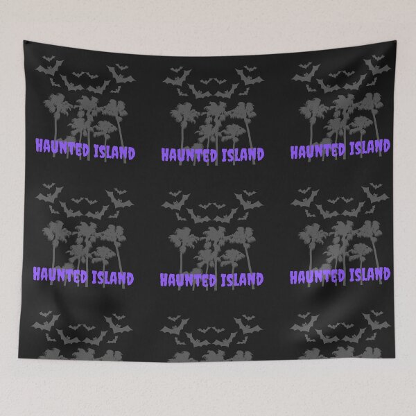 Item preview, Haunted Island Grey with purple designed and sold by POSITIVE4EVA.