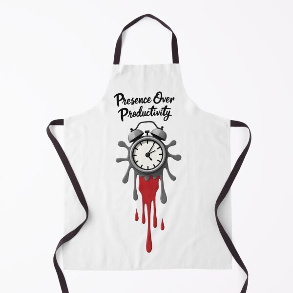 Item preview, Presence Over Productivity: Surreal Melting Clock Design designed and sold by iTeeShirts.