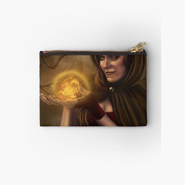Item preview, Toadification - A Witch Casts a Spell on Halloween designed and sold by Tiffany Toland-Scott.