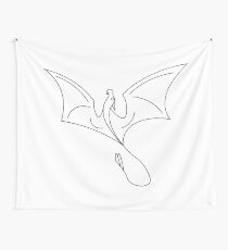 Dragon Flight Wall Tapestry