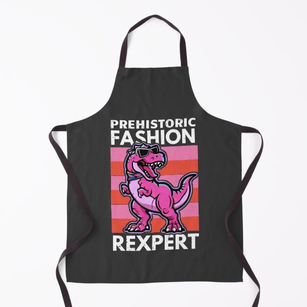 Item preview, PREHISTORIC FASHION REXPERT! Pink Rex Rules the Runway designed and sold by SplashTastic.