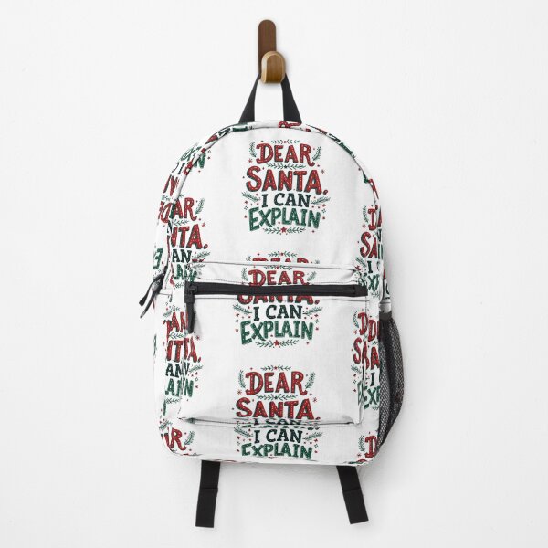 Item preview, christmas phrases / "Dear Santa, I Can Explain" designed and sold by Krasnovaovaova.
