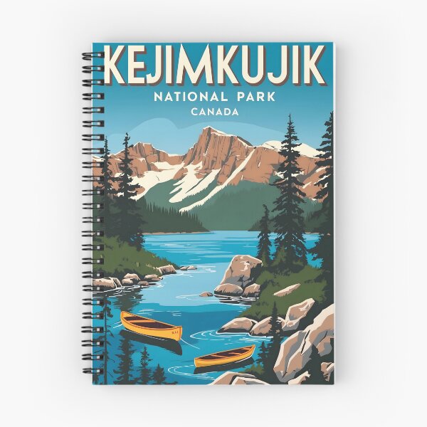 Item preview, Kejimkujik National Park Canada Vintage Travel Tourism designed and sold by TravelersGems.