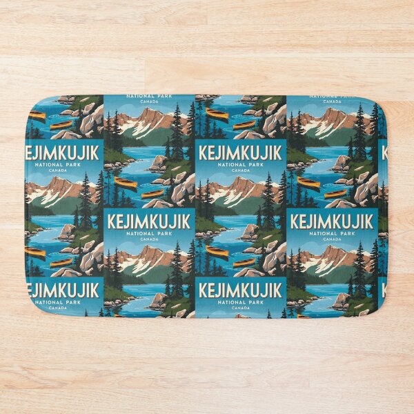 Item preview, Kejimkujik National Park Canada Vintage Travel Tourism  designed and sold by TravelersGems.