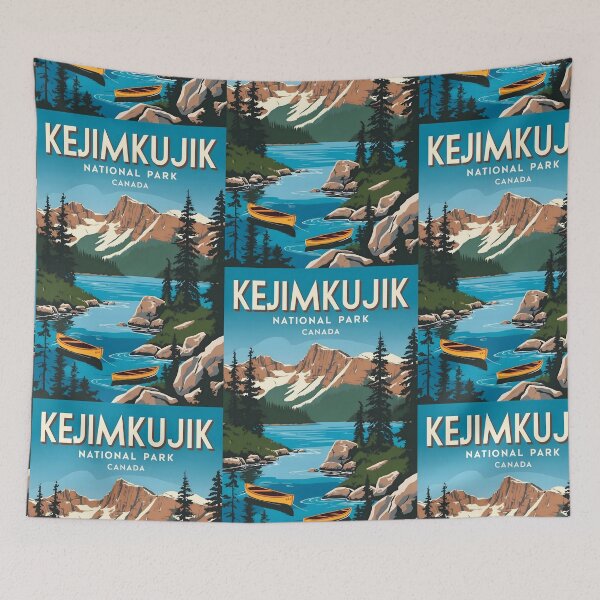 Item preview, Kejimkujik National Park Canada Vintage Travel Tourism  designed and sold by TravelersGems.