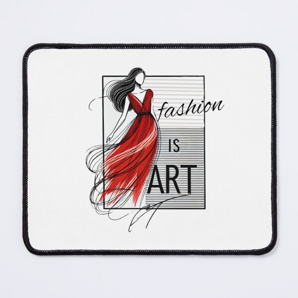 Item preview, Fashion is Art Classy Modern Lady designed and sold by The Art of Kkatarynka.