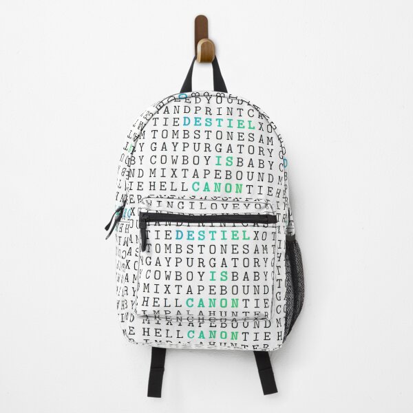 Item preview, Destiel is canon word search puzzle designed and sold by Melle-OtterWise.