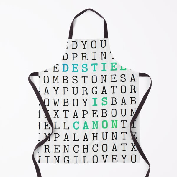 Item preview, Destiel is canon word search puzzle designed and sold by Melle-OtterWise.