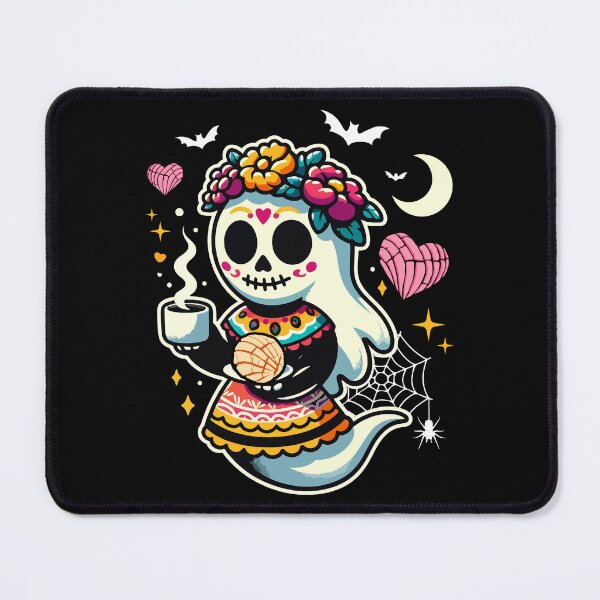 Item preview, Conchas Mexican Phantasmas Skeleton Funny Mexican Halloween  designed and sold by JUSTBEELEGANT.