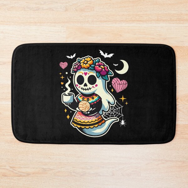 Item preview, Conchas Mexican Phantasmas Skeleton Funny Mexican Halloween  designed and sold by JUSTBEELEGANT.