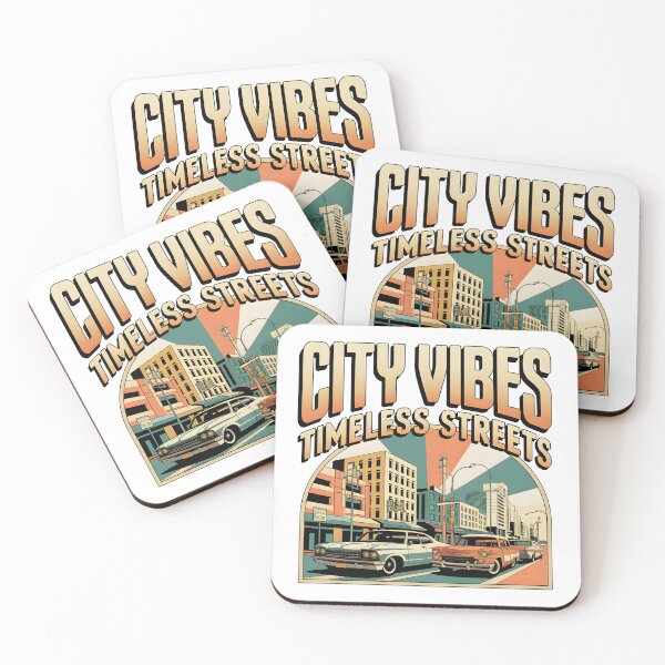 Item preview, Retro City vibes timeless streets  designed and sold by ArtbySameer.