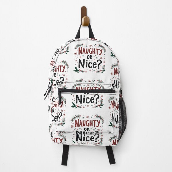 Item preview, christmas phrases / "Naughty or Nice?" designed and sold by Krasnovaovaova.
