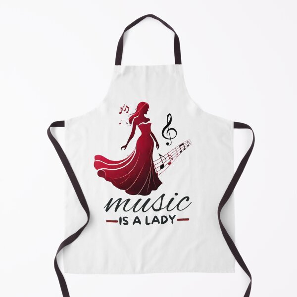 Item preview, Music is a Woman Lady designed and sold by The Art of Kkatarynka.