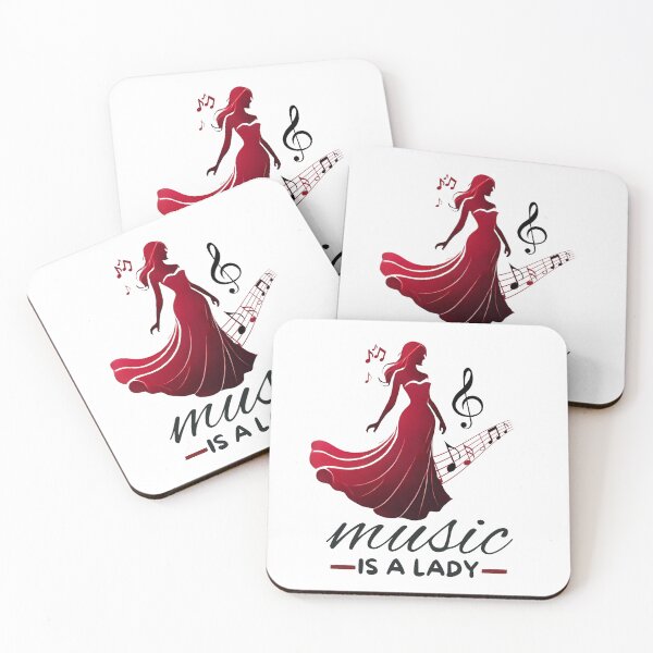 Item preview, Music is a Woman Lady designed and sold by The Art of Kkatarynka.
