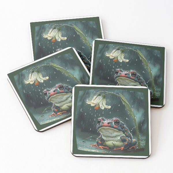 Item preview, Fire-Bellied Toad  2024 tileartwork designed and sold by tileartwork.