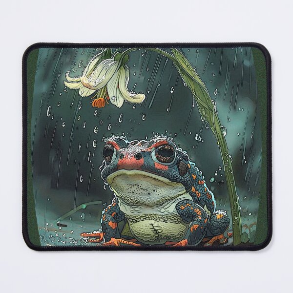 Item preview, Fire-Bellied Toad  2024 tileartwork designed and sold by tileartwork.
