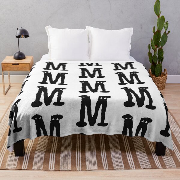 Item preview, Halloween Spooky Eyes Letter M Monogram designed and sold by Arkadina.