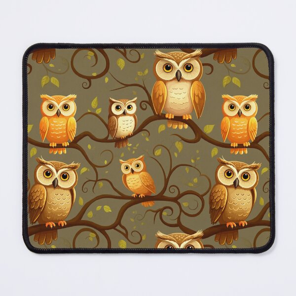 Item preview, Stylized Owls and Branches designed and sold by MySignatureItems.