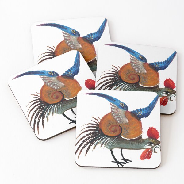 Item preview, Weird Medieval Snail Rooster designed and sold by elinaarbidane.