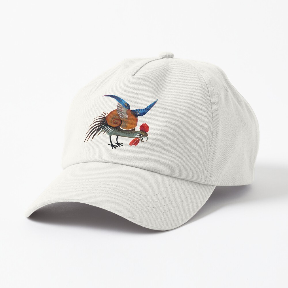 Vista previa del artículo con la obra «Dad hat», diseñado y vendido por elinaarbidane.