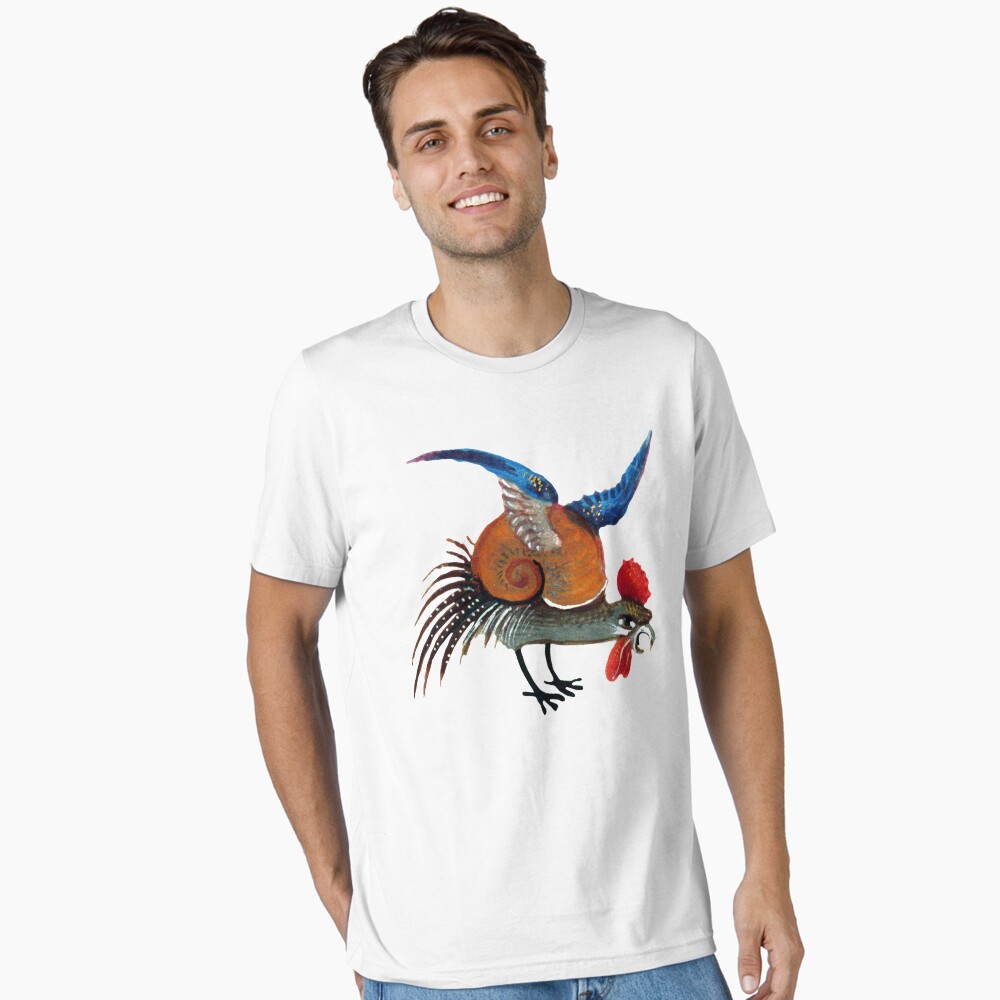 Vista previa del artículo con la obra «Camiseta esencial», diseñado y vendido por elinaarbidane.