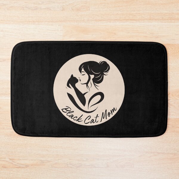 Item preview, Minimalistic Black Cat Mom Design for National Black Cat Day Celebration designed and sold by suescircus.
