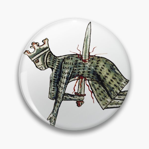Item preview, Weird Medieval King falls on his sword designed and sold by elinaarbidane.