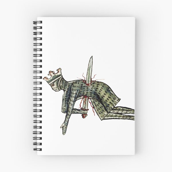 Item preview, Weird Medieval King falls on his sword designed and sold by elinaarbidane.