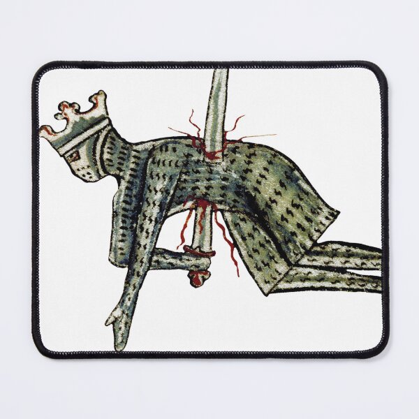 Item preview, Weird Medieval King falls on his sword designed and sold by elinaarbidane.