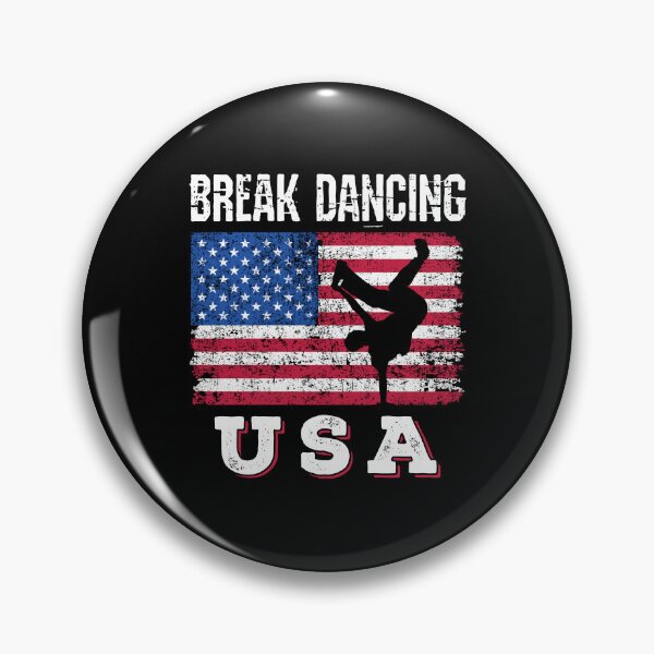 Item preview, Break Dancing USA Flag American designed and sold by jaygo.