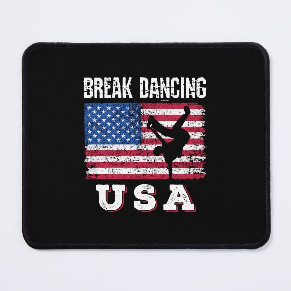 Item preview, Break Dancing USA Flag American designed and sold by jaygo.