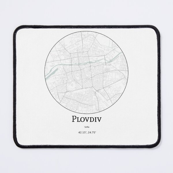 Item preview, Topography of Plovdiv designed and sold by JohnnysHeath.