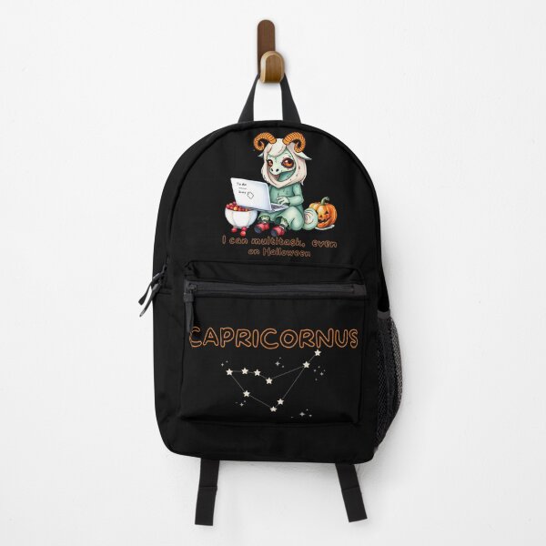 Item preview, Capricornus I Can Multitask, Even on Halloween designed and sold by TestudoDesign.