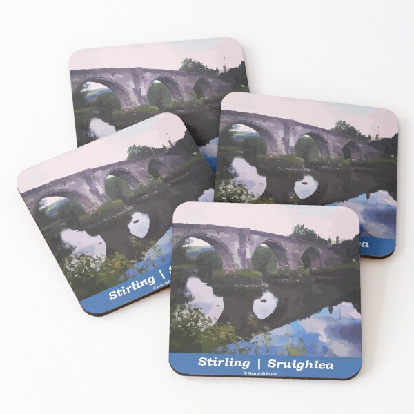Item preview, Stirling Old Bridge - Stirling / Sruighlea in Scottish Gaelic (Gàidhlig) designed and sold by Mamaidh Made.