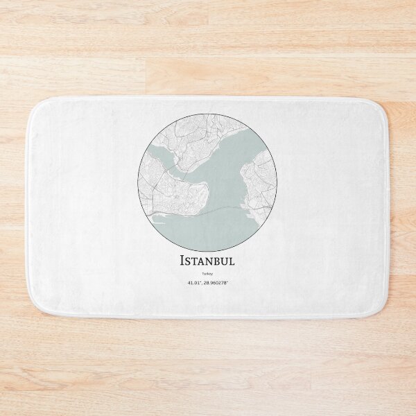 Item preview, Topography of Istanbul designed and sold by JohnnysHeath.