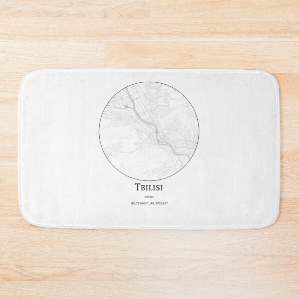 Item preview, Topography of Tbilisi designed and sold by JohnnysHeath.