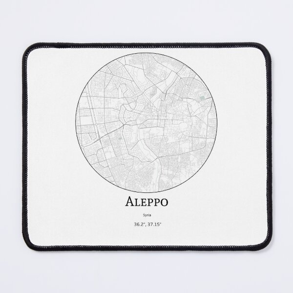 Item preview, Topography of Aleppo designed and sold by JohnnysHeath.