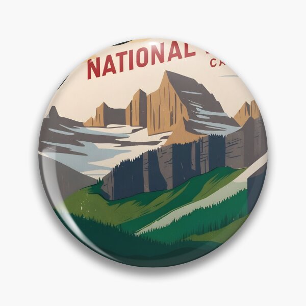 Item preview, Yoho National Park Canada Postcard Vintage Travel Retro designed and sold by TravelPostcardGems.