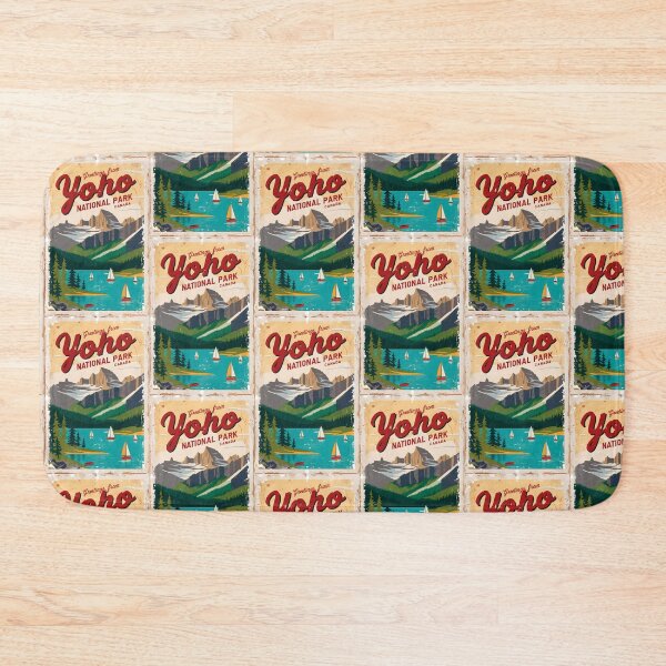 Item preview, Yoho National Park Canada Postcard Vintage Travel Retro designed and sold by TravelPostcardGems.