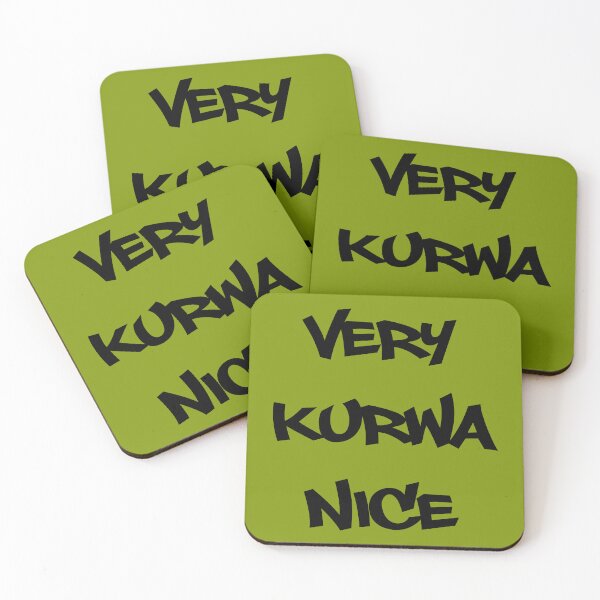 Item preview, VERY KURWA NICE  designed and sold by FatGiantCat.