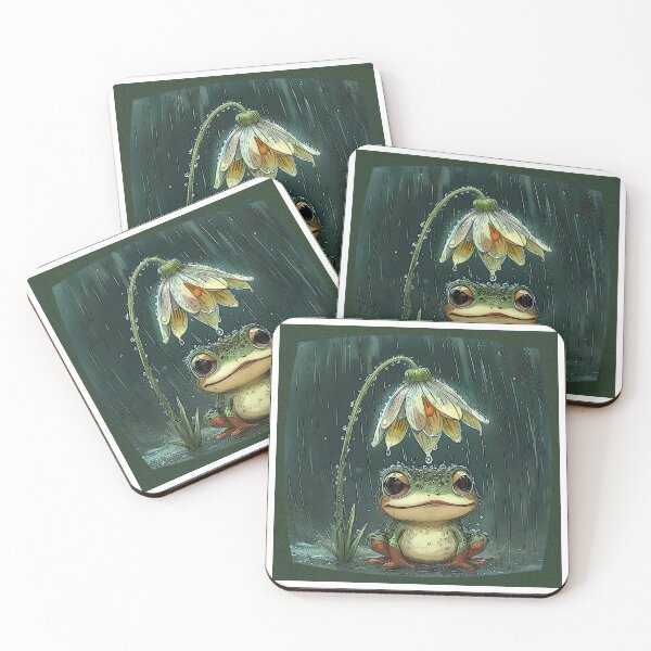 Item preview, wood frog 2024 tileartwork designed and sold by tileartwork.