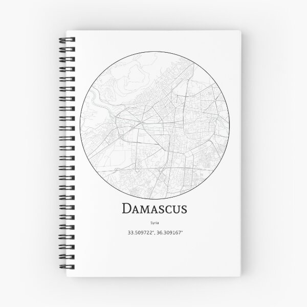 Item preview, Topography of Damascus designed and sold by JohnnysHeath.