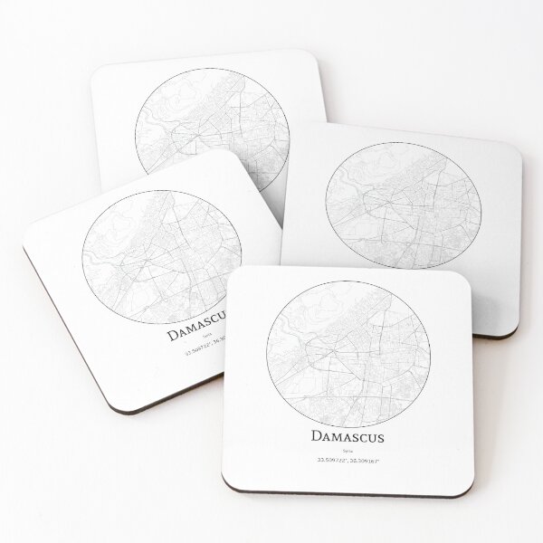Item preview, Topography of Damascus designed and sold by JohnnysHeath.