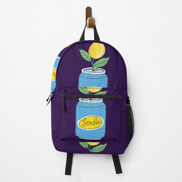 Item preview, Lemon Soda Can with Fruit Branch – Quirky Art designed and sold by RaiyaTees.