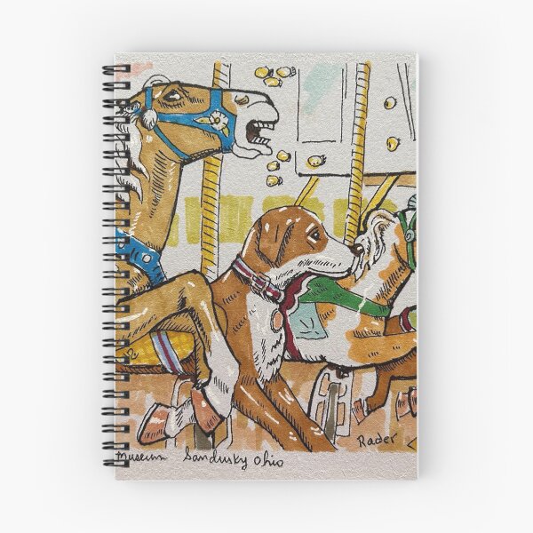 Item preview, Merry-go-round horses and dog designed and sold by RaderDraw.