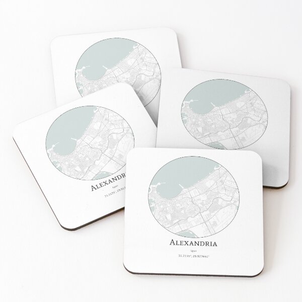 Item preview, Topography of Alexandria designed and sold by JohnnysHeath.